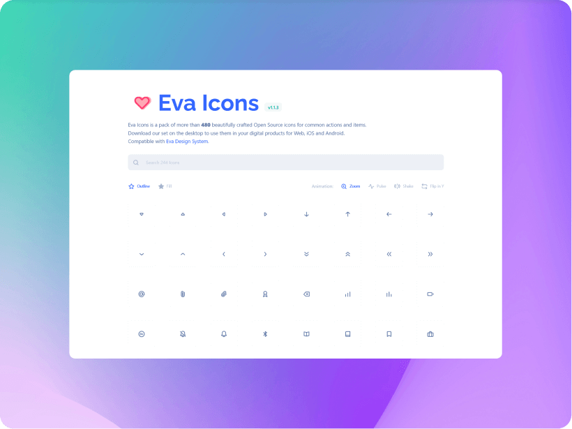 Eva Icons